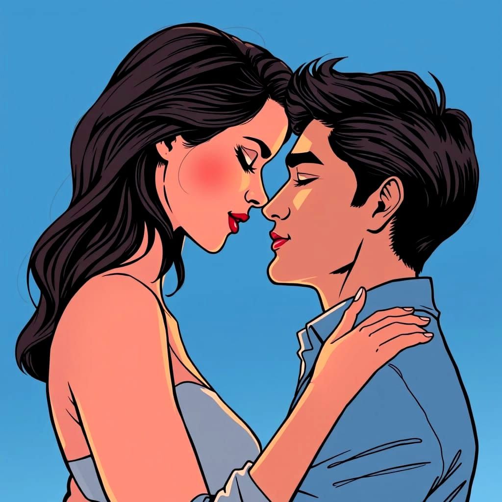 Love in Perfect Comic Book Art