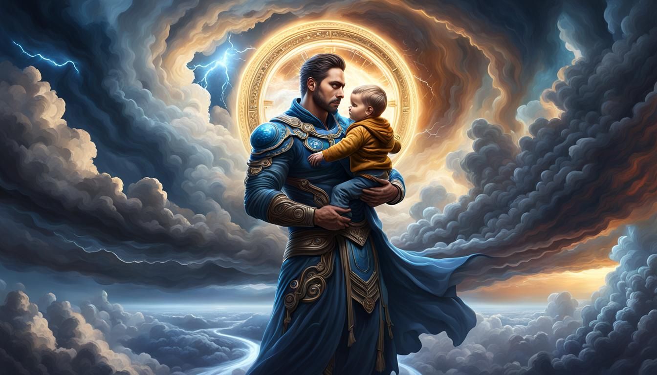 A Father's Safe Arms
