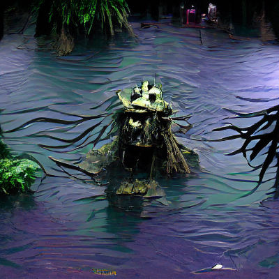 Creature Emerges from the Black Lagoon