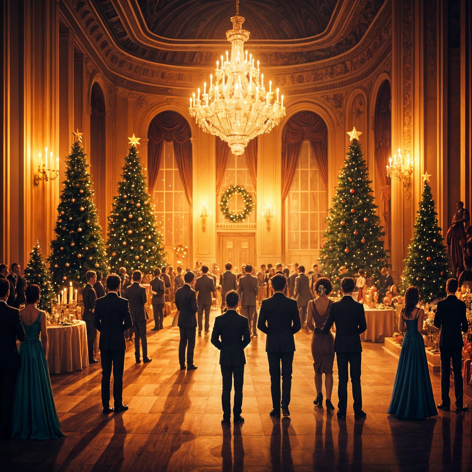 Christmas Gala Excitement