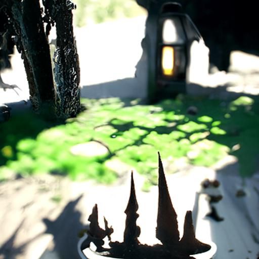 Fairy Town with Goblins in Unreal Engine Style