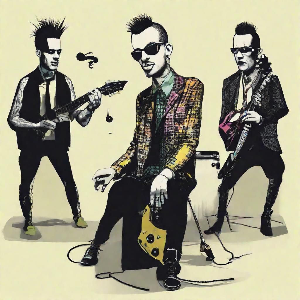 Rockpunk Jazzpunk Fusion: AI Interpretation