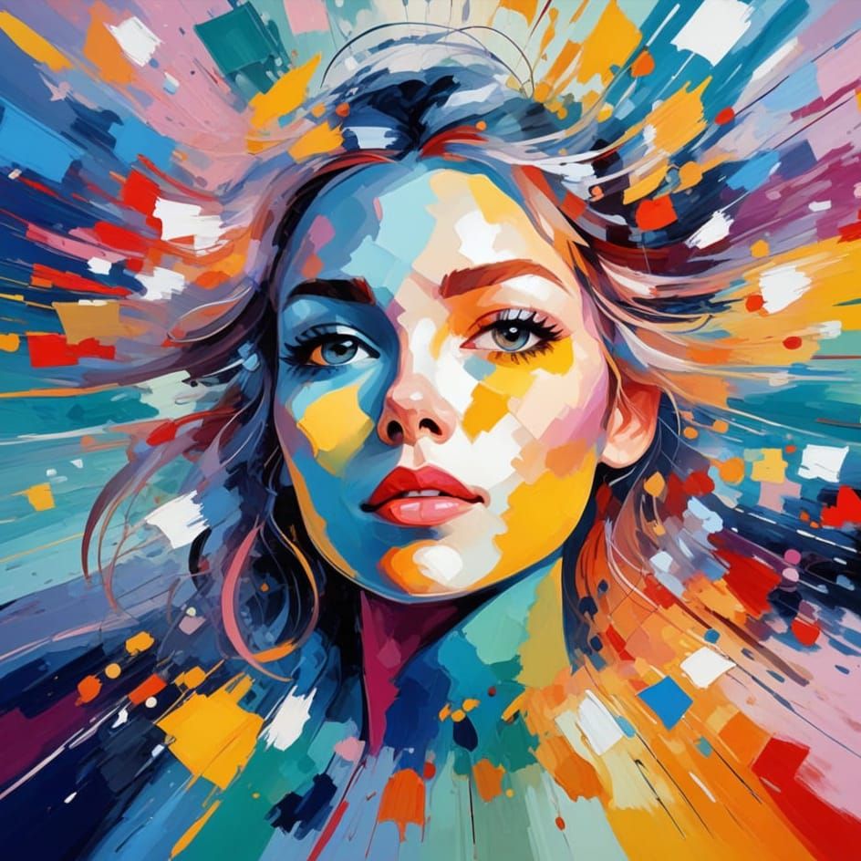 Abstract Impressionist Masterpiece