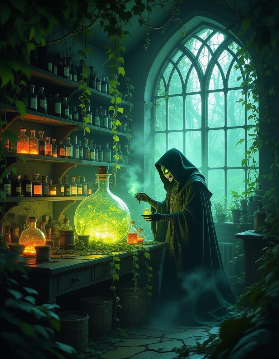 A mysterious greenhouse