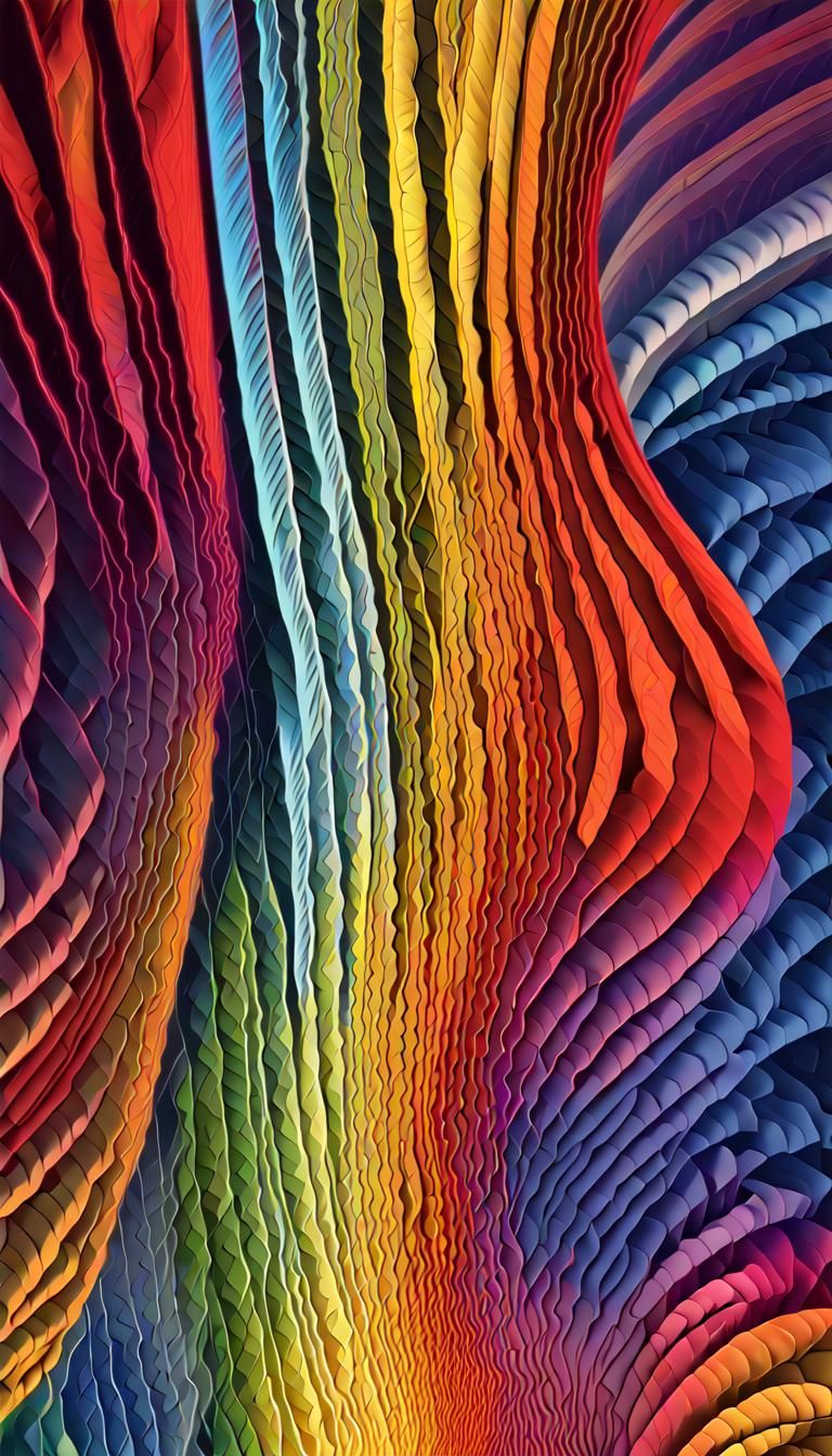 Luminous Fireflies Mating Display in Psychedelic Colors