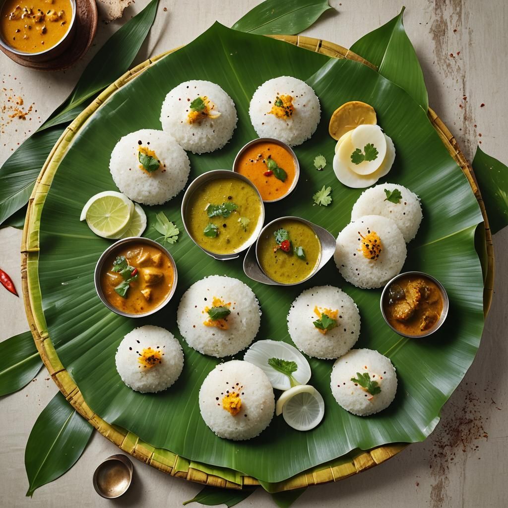 Authentic Thatte Idli