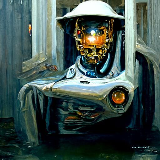 Artificial Intelligence as Oil Painting