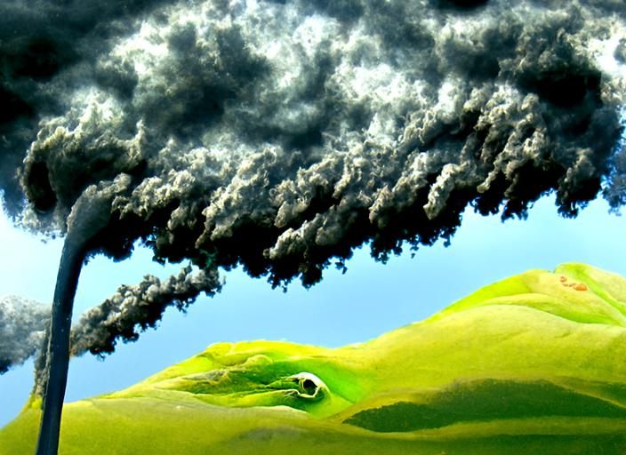 AI Visualization of Climate Change