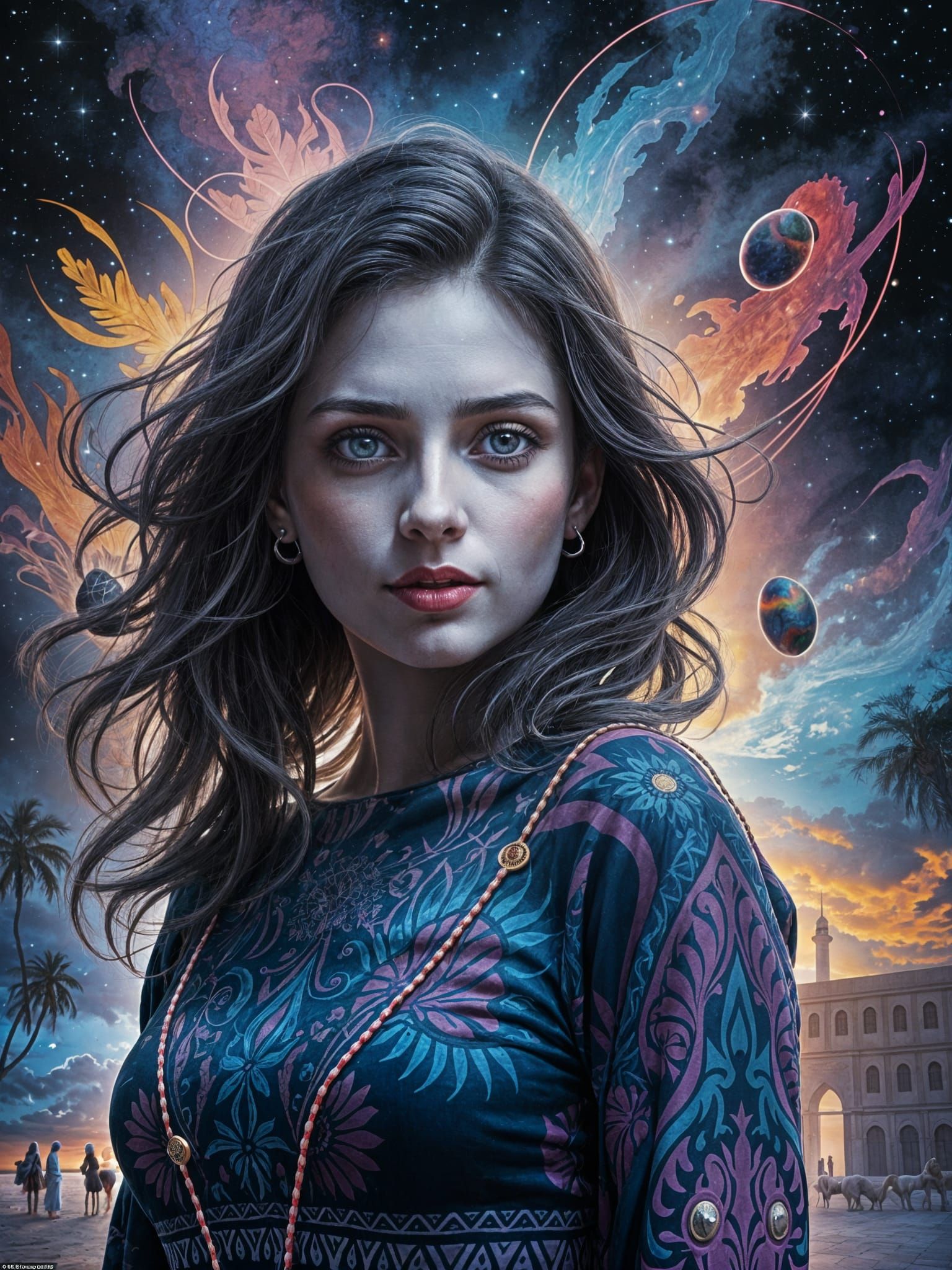 Sudano-Sahelian Mosque Celebrates Fertility with Vibrant Col...