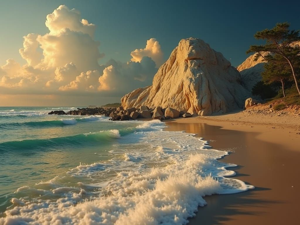 Surreal Exploration of Reality's Edge and Imagination