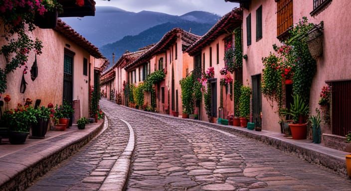 Mexican Mountain Village Street Photography