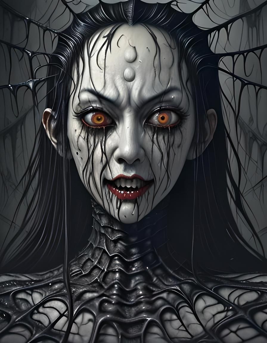 Surreal Nightmare Image in Dali Style