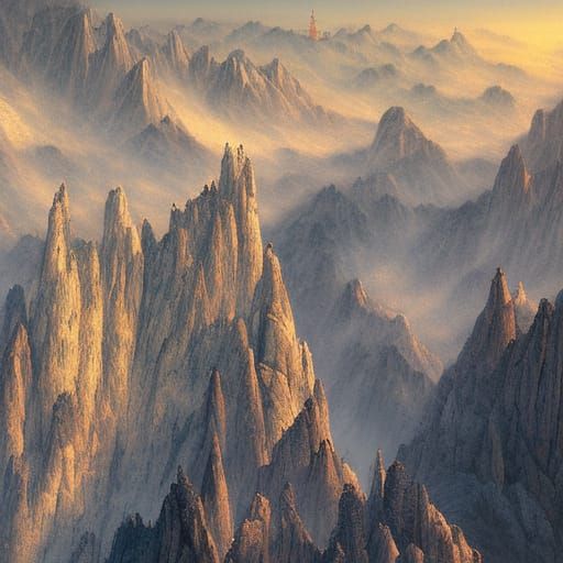 Surreal Earth Wakes in Watercolor Sunrise