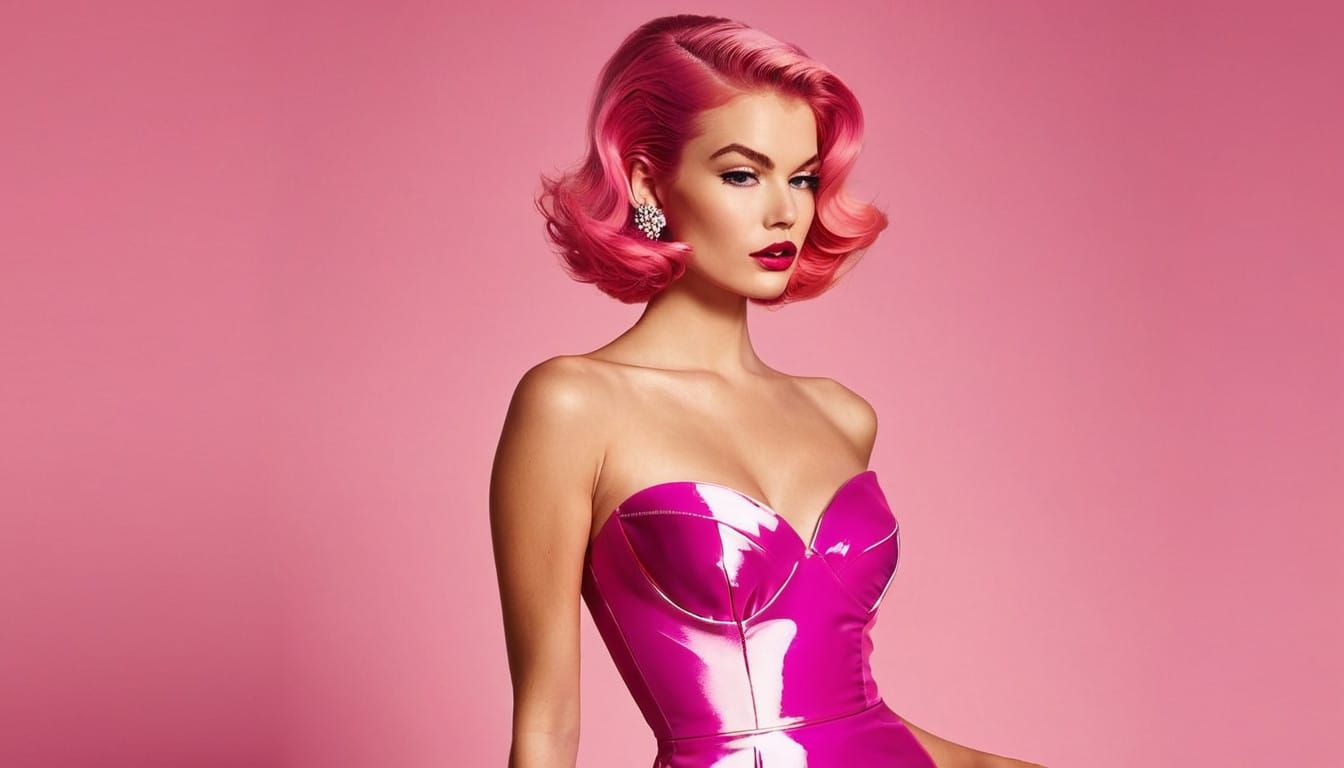 Midcentury Pinups in Bold, Expressive Style