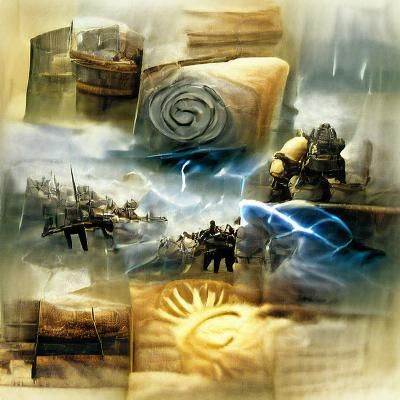 Epic Fantasy Landscape Art