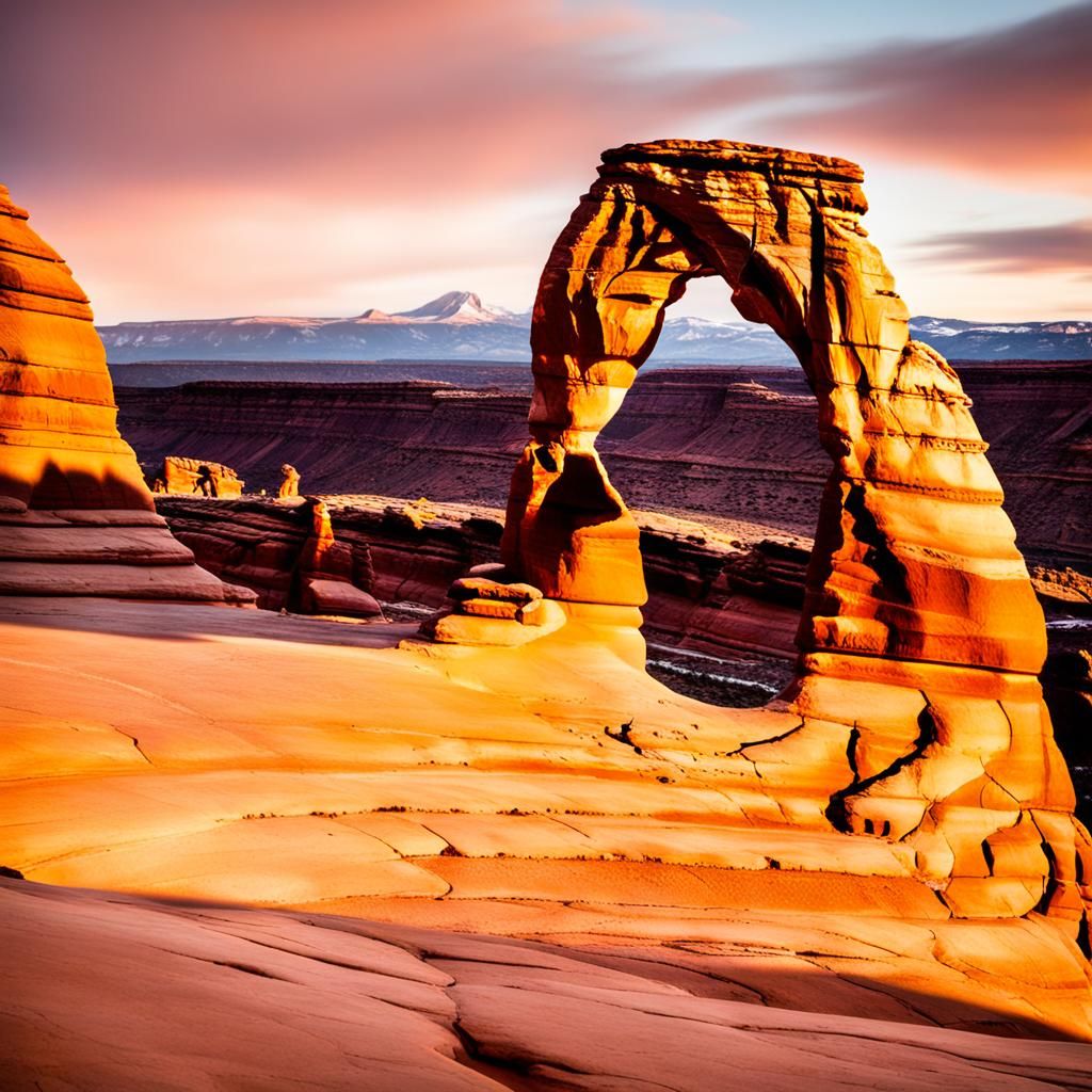 McDonald's Restaurant Inside Delicate Arch, Utah