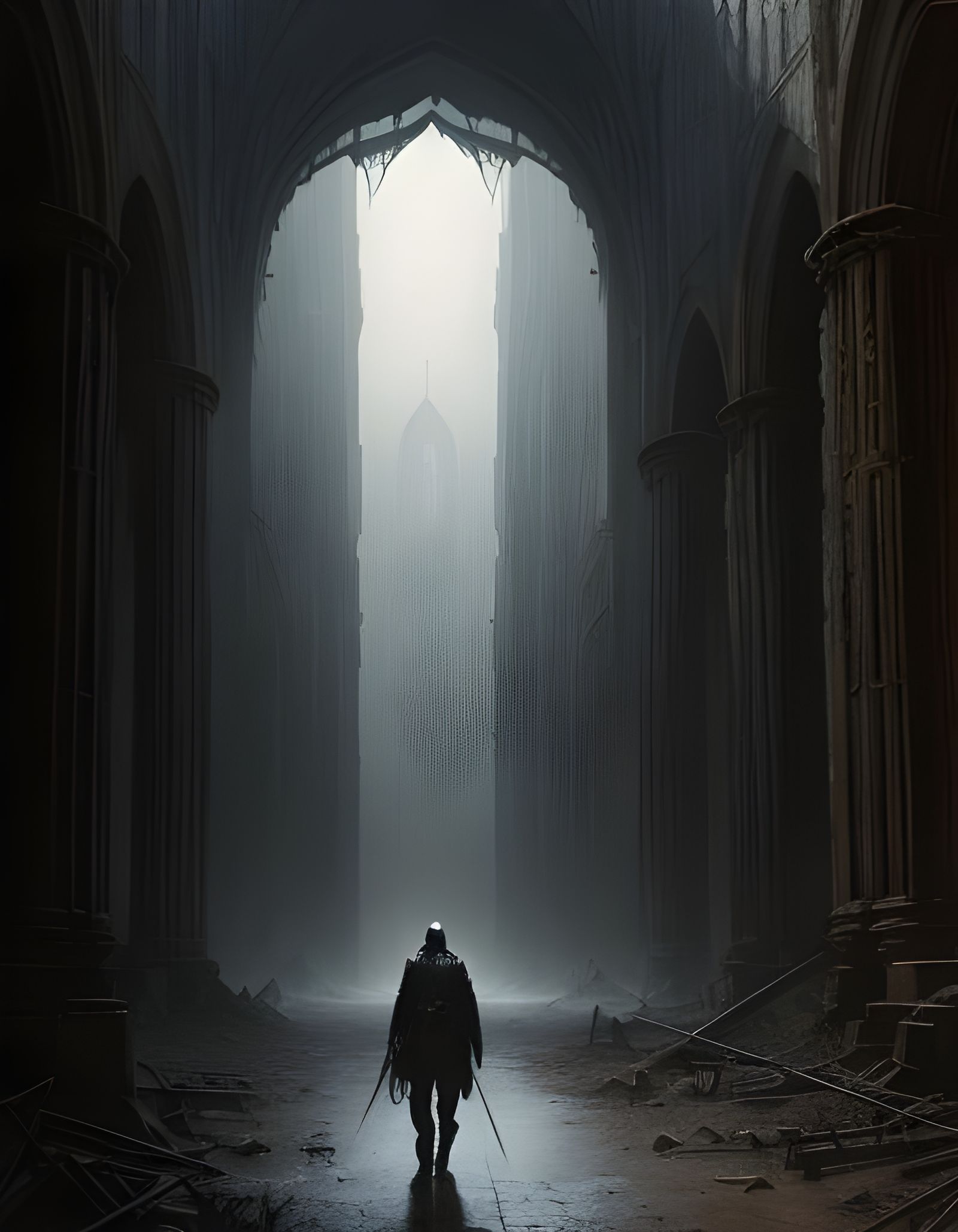 Valley of Death: Oil Painting Inspired by Masters