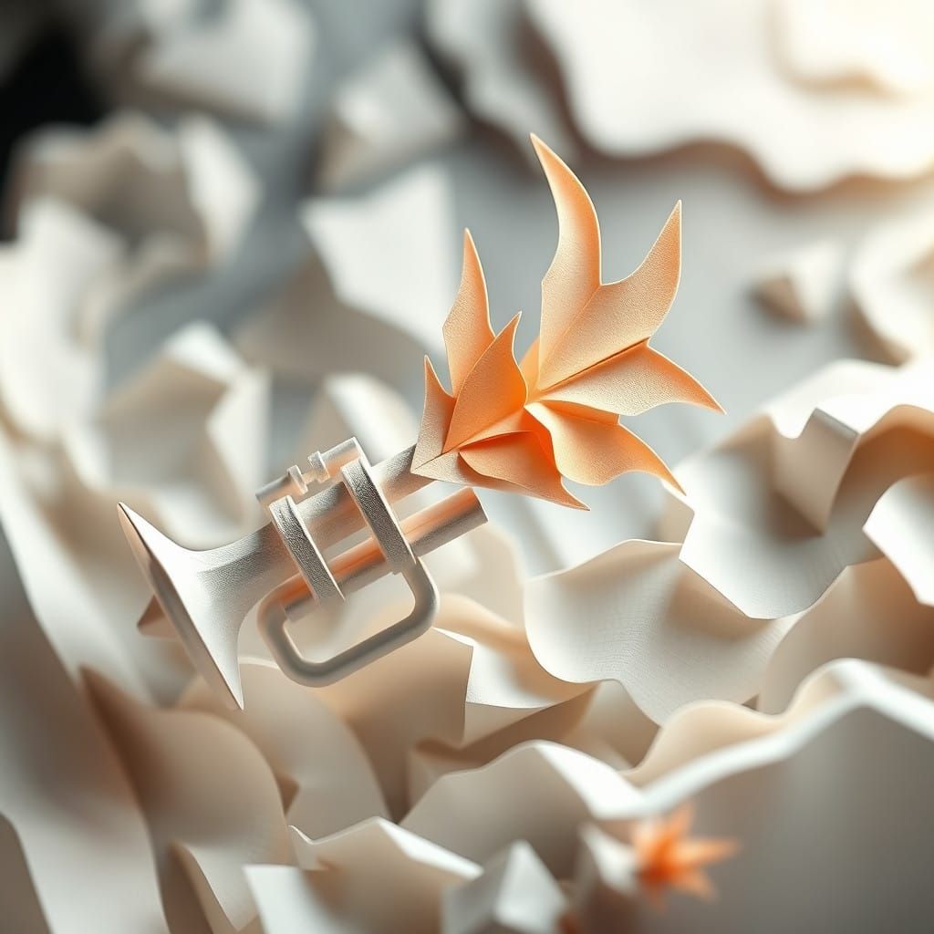 A Heavenly Trumpet Sounds in Brilliant 3D HDR Light