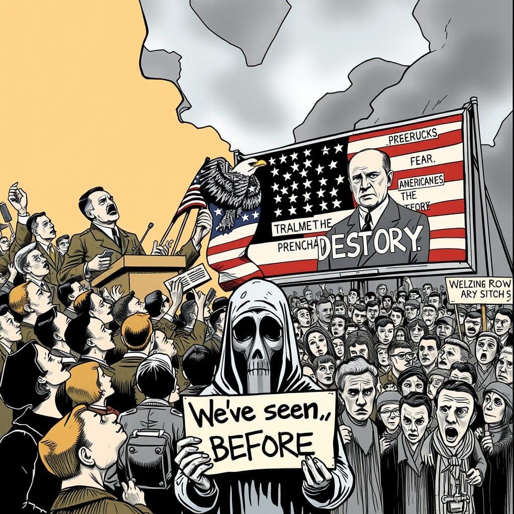 US Echoes 1930s Germany in Fascist Parallels