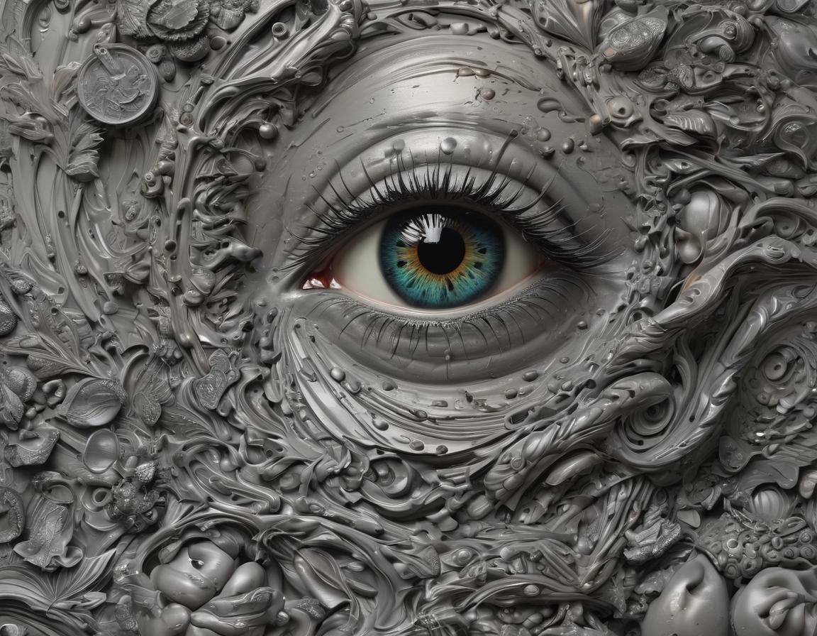 Surrealist Digital Illustration in Style of Piranesi