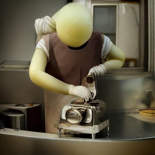 Surreal Grinder at Museum of Chewing Gum