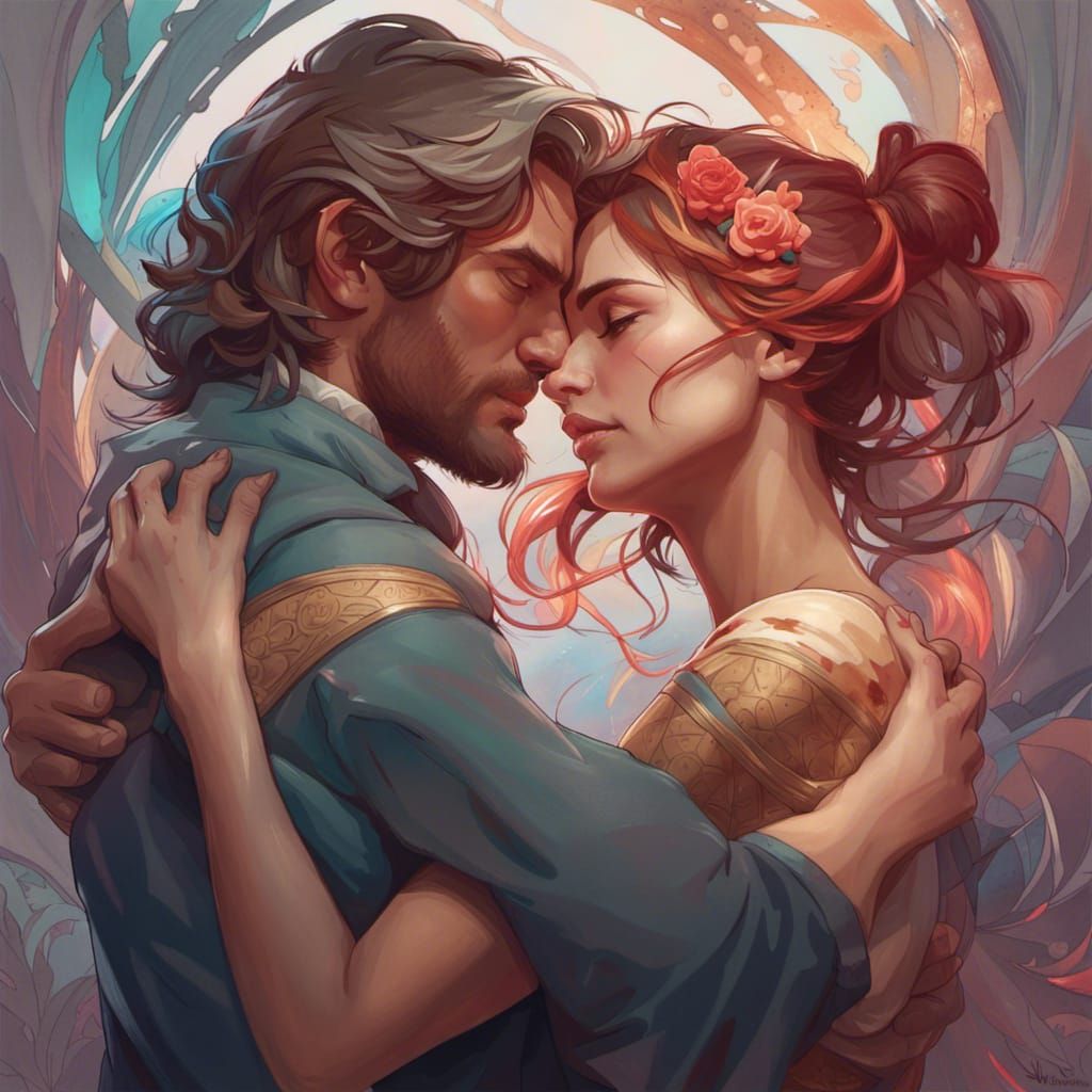 Heartwarming Portrait: The Comfort of a Hug