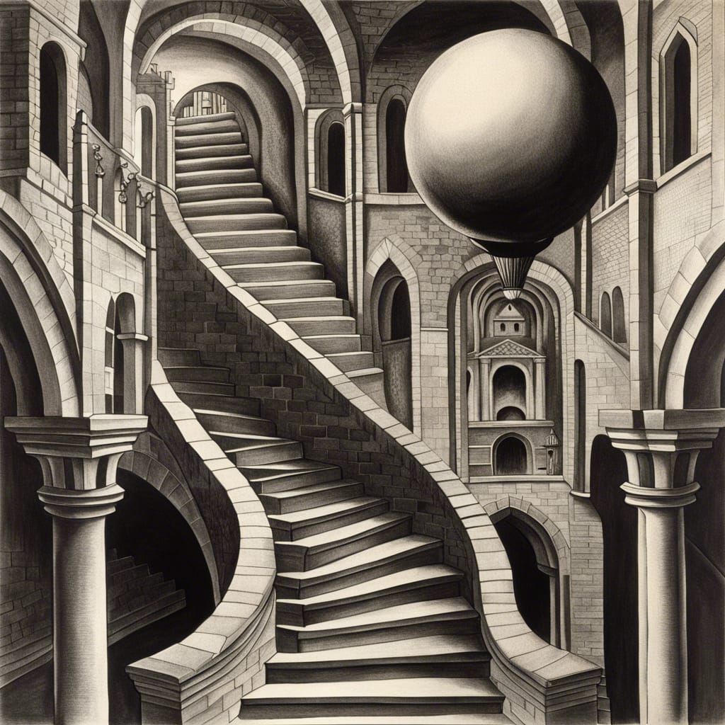 Admiring M.C. Escher
