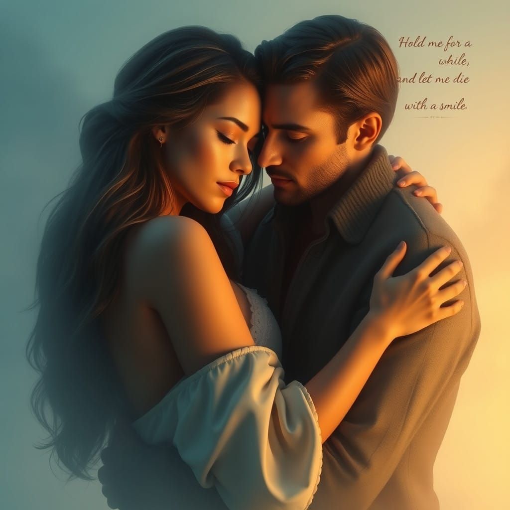 Tender Embrace in Soft Light