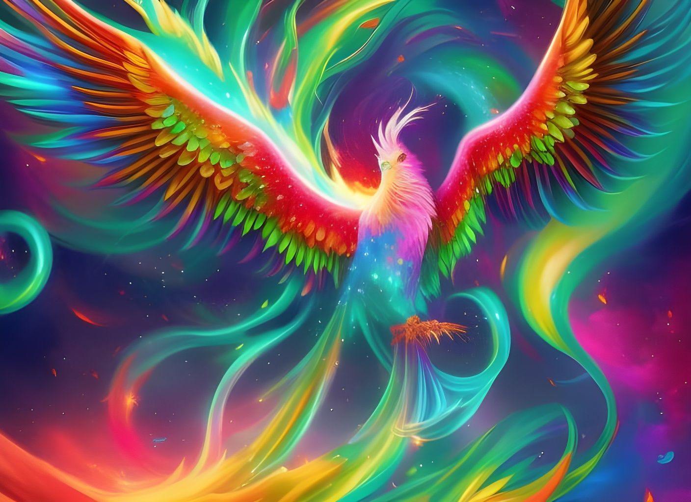 Rainbow Phoenix