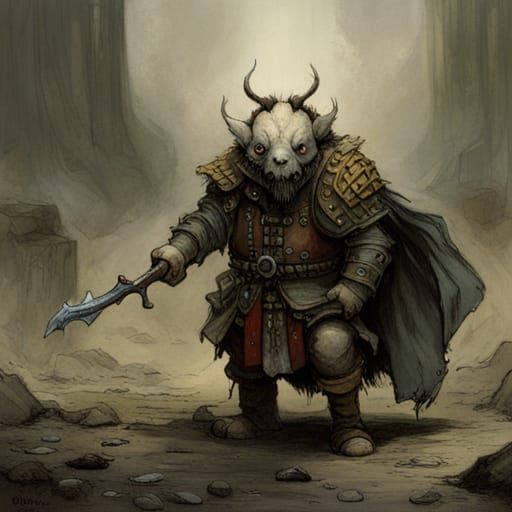 Chaos Dwarf Leader Skazzel