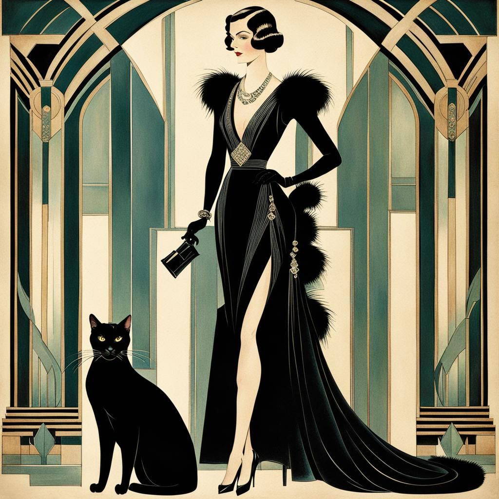 April and her cat Moe