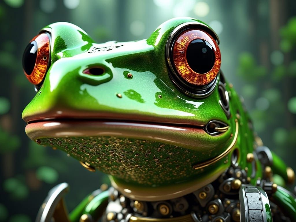 Mechanical Pepe the Frog's Adventure