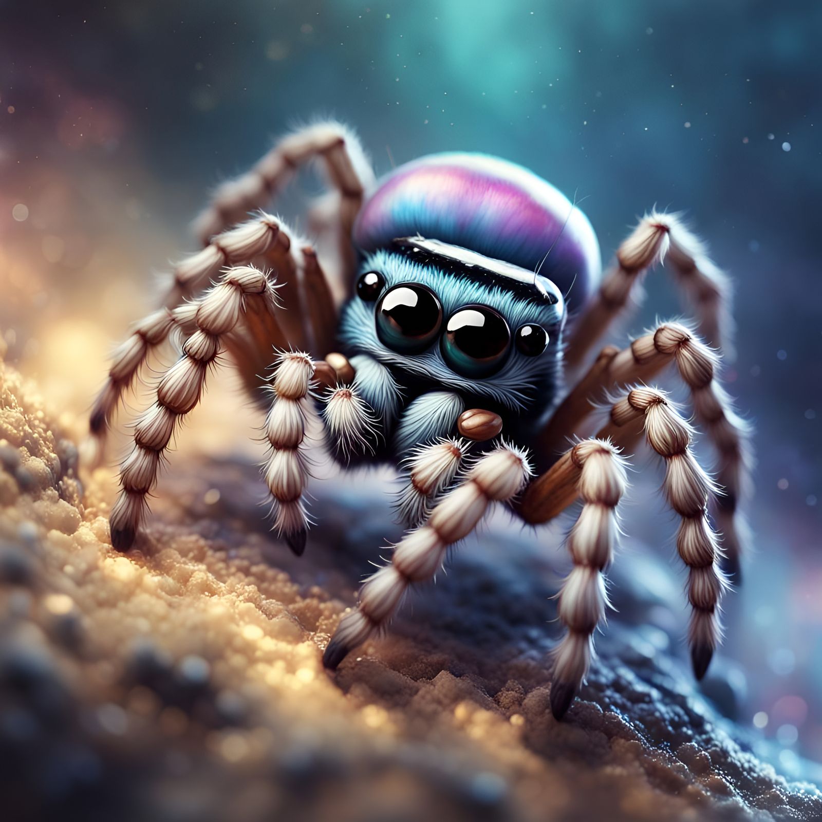 Baroque Steampunk Spider on Galaxy Street