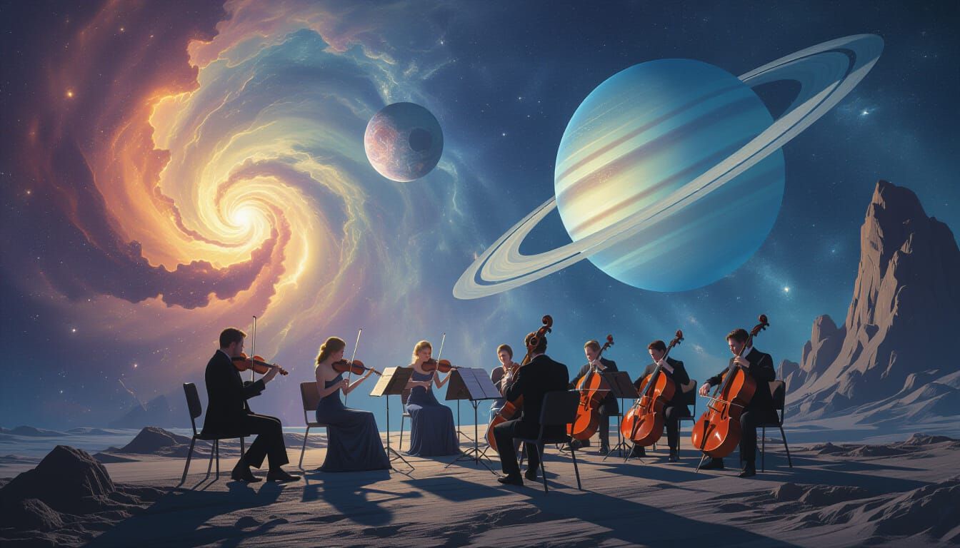 Cosmic Orchestra Performs Symphony of the Cosmos