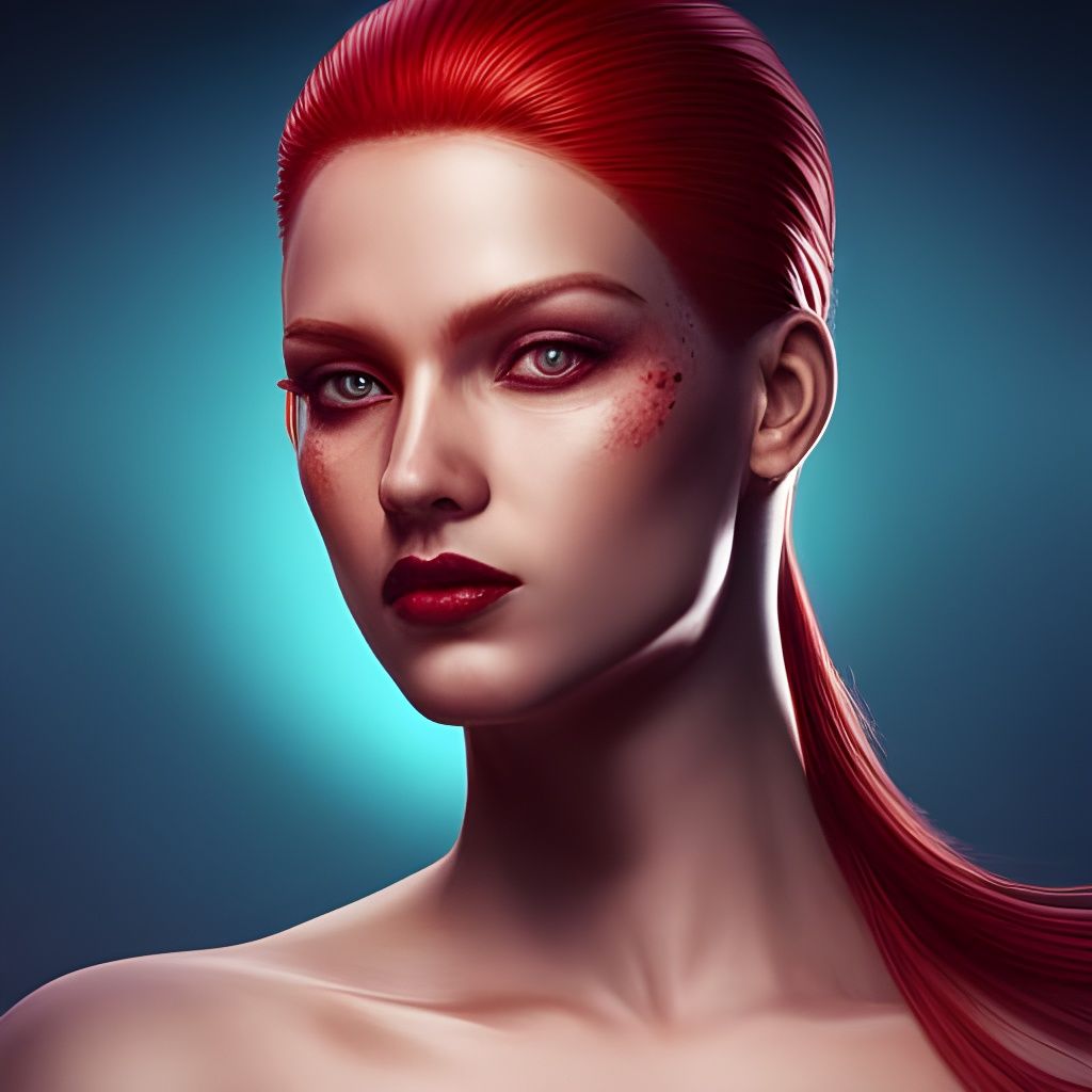 Steampunk Cyborg Portrait in 8k Hyperrealism