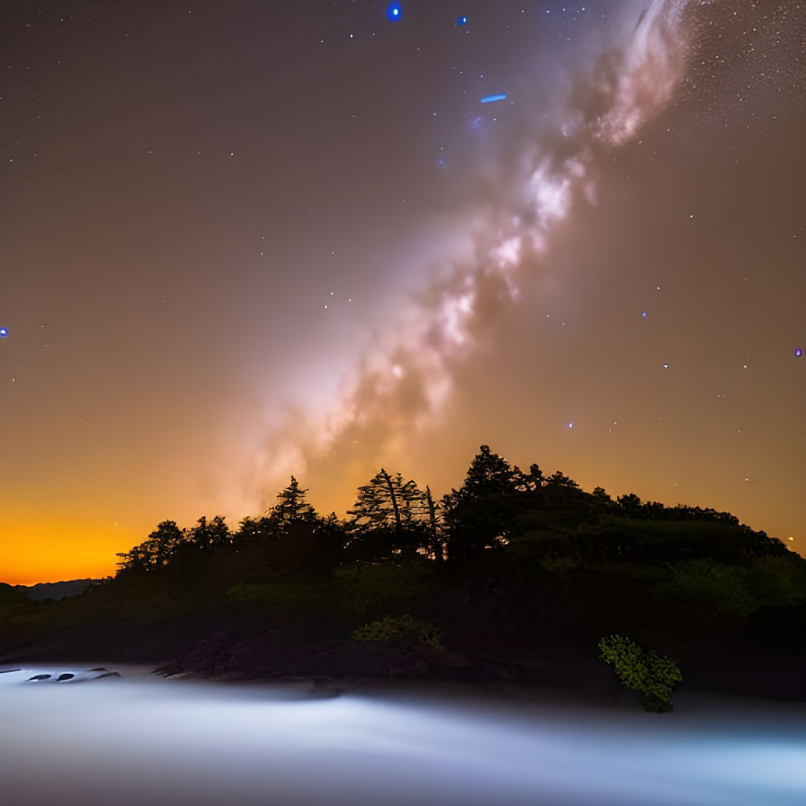 Epic Time-Lapse Photo of Stars