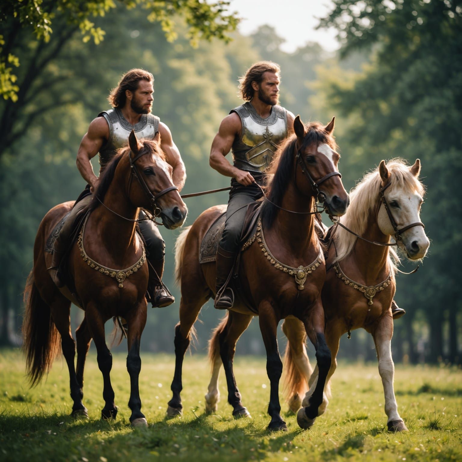 Majestic Centaurs Captured with Natural Lighting