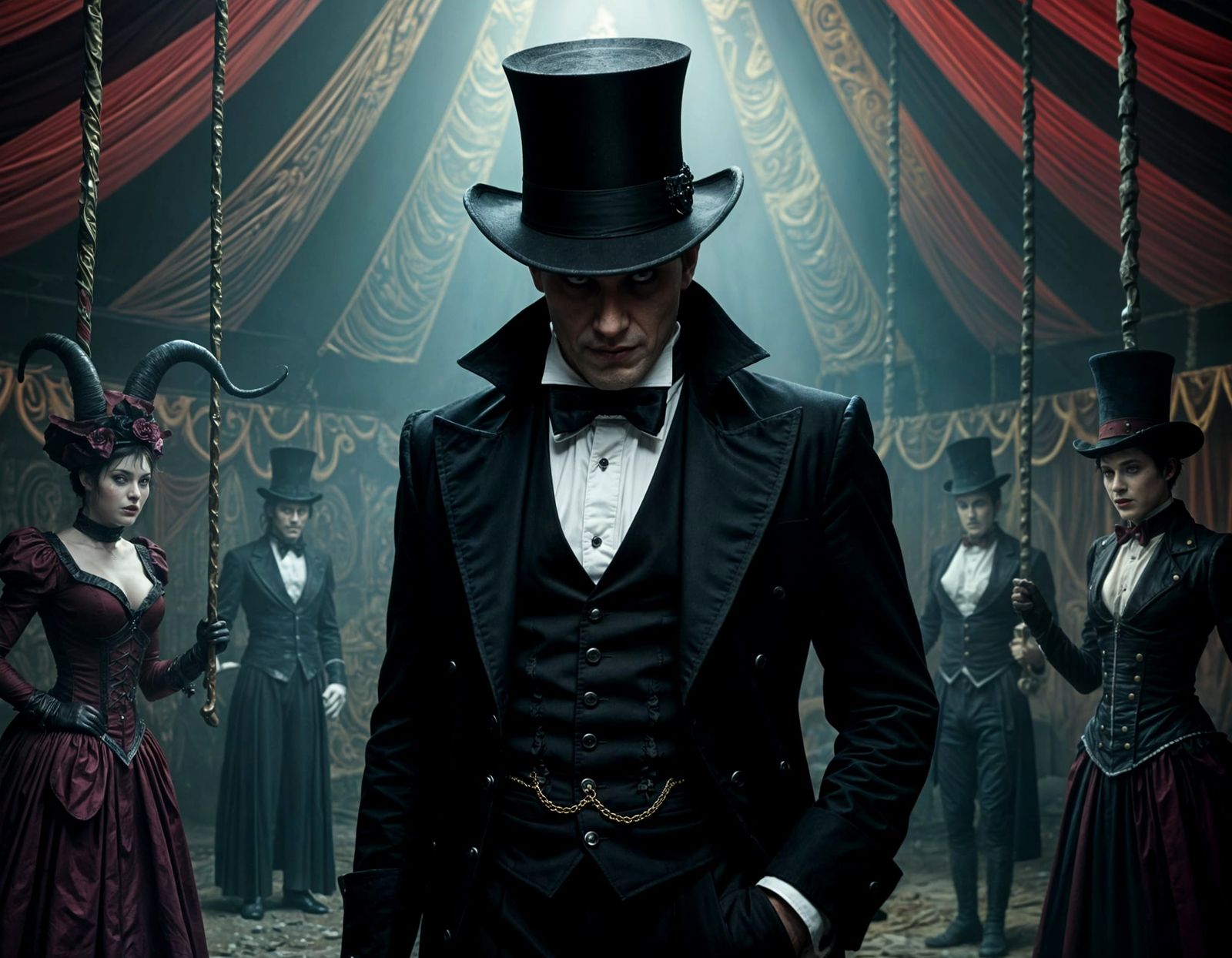 Dante's Inferno Circus: Satan, the Ringmaster