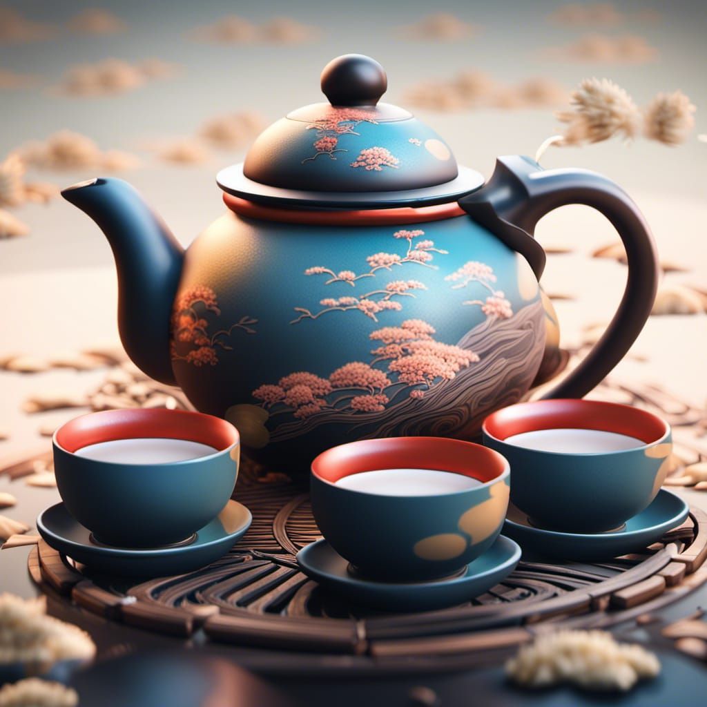Japanese teapot