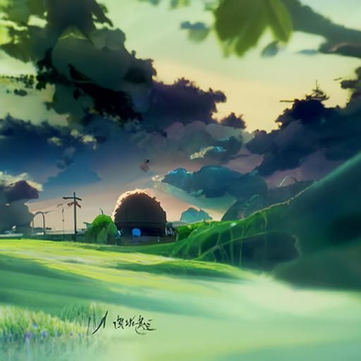 Anime Key Visual in Ghibli Style, 8k