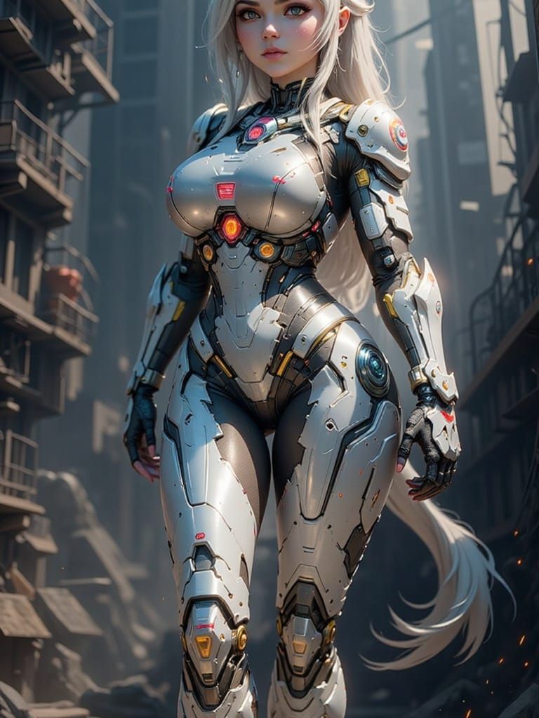 Full Body Portrait of a Woman