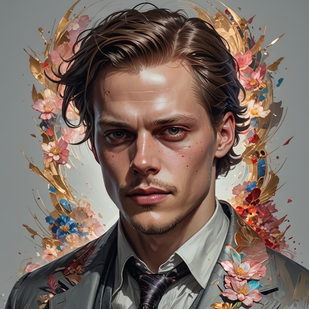 Detailed Portrait with Dynamic Lighting