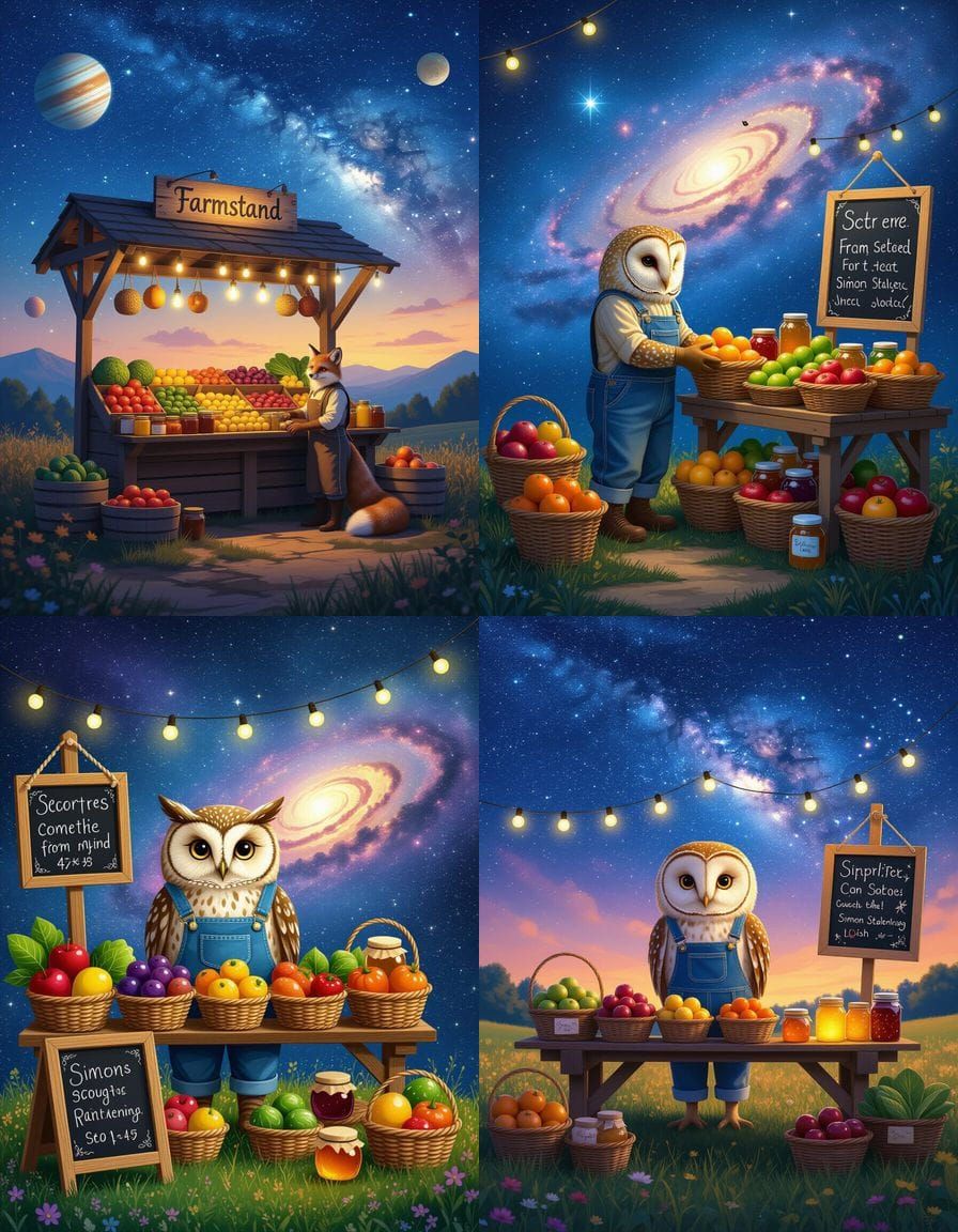 Cosmic Farmstand on the Edge of Space