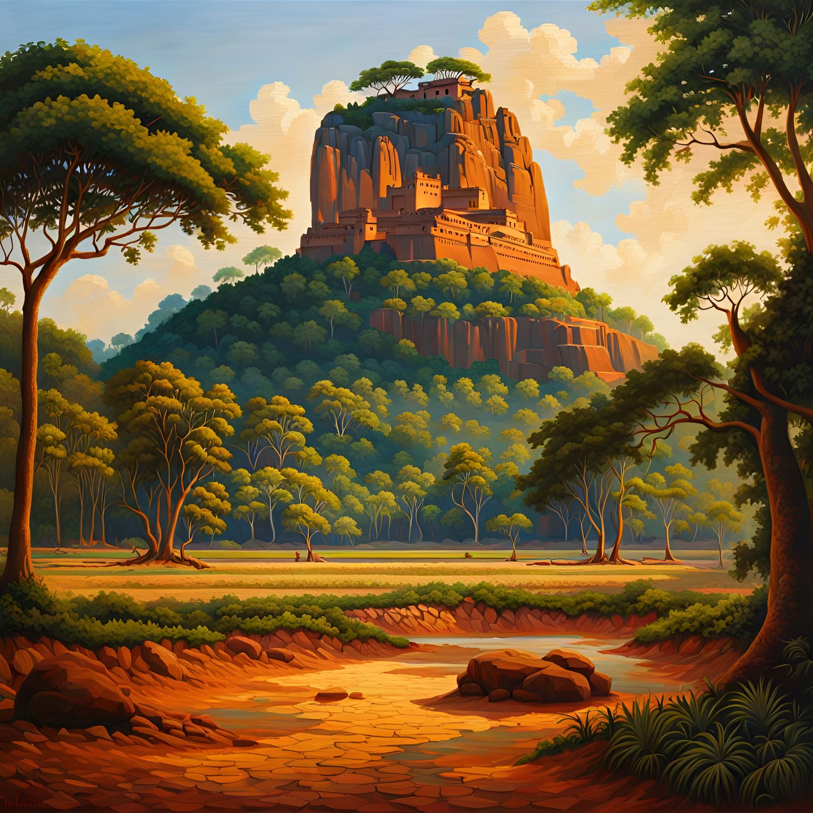 Sigiriya: A Rock of Legends