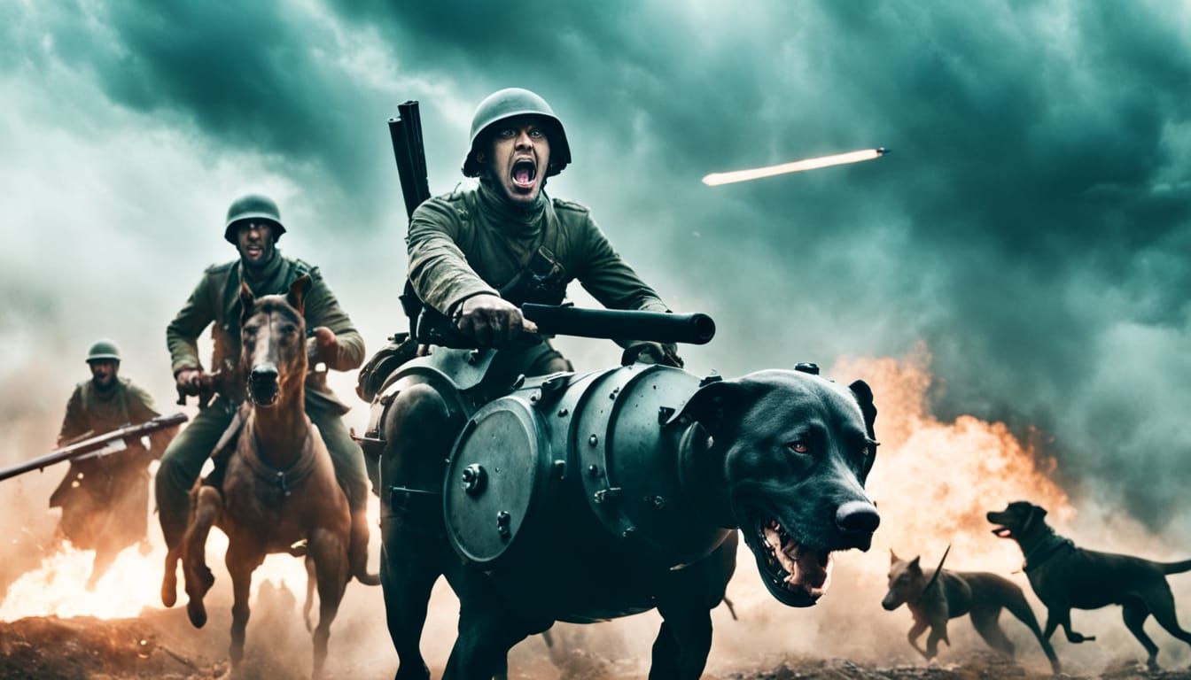 Dark Fantasy Tank Ride in a Greg Rutkowski Style