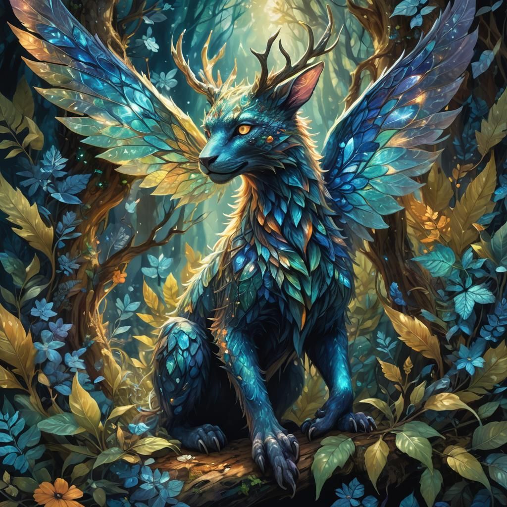 Forest fantasy animal