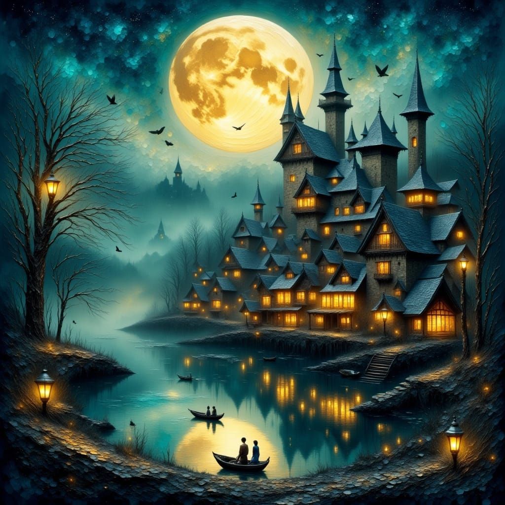 The village by the lake