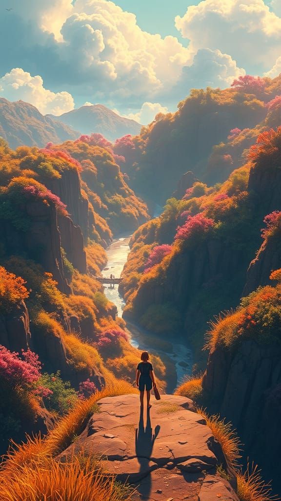 Whimsical World on the Brink of Wonder
