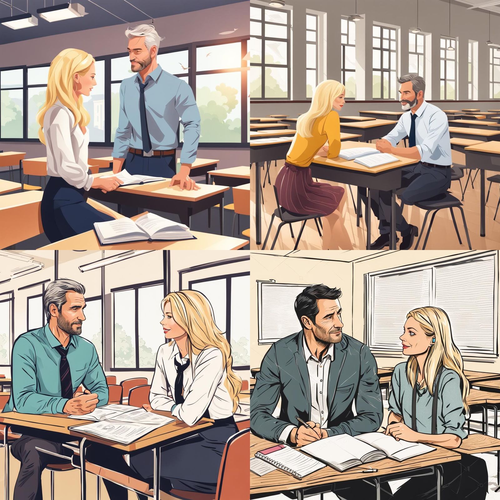 Flirting in the Classroom: Teacher and Student