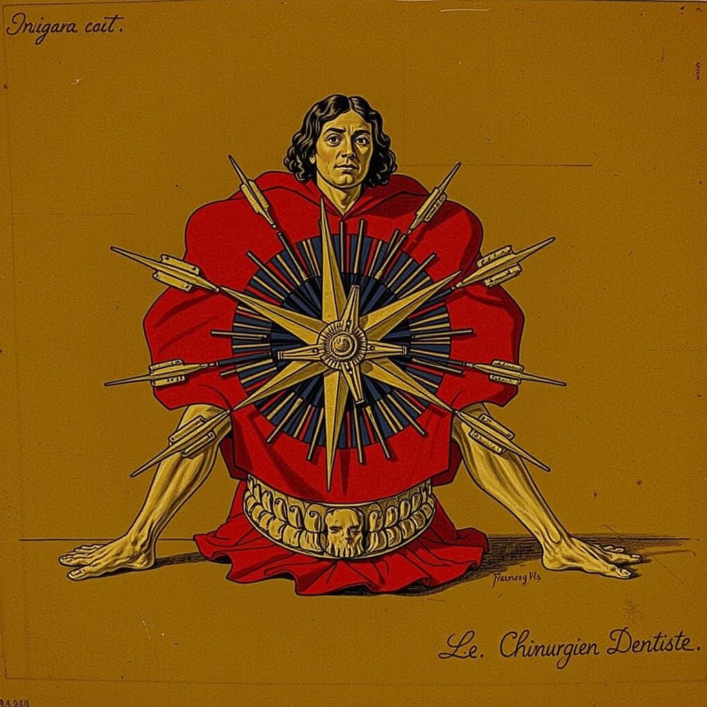 Expressive Anatomical Sculpture Inspired by Fauchard's Drawi...